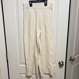 Marled Cream Knit Fabric